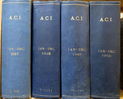 Lot 797 - Army Council Instructions. July-December 1921, 1922, 1929-35, 1939, 1942-50, together 19 volumes
