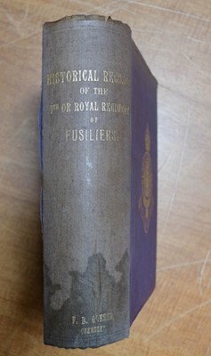 Lot 740 - Groves (Lieutenant-Colonel Percy). Historical Records of the 7th or Royal Regiment of Fusiliers