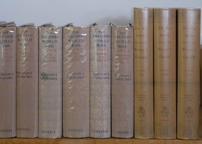 Lot 763 - Churchill (Winston Spencer). War Speeches, 6 volumes