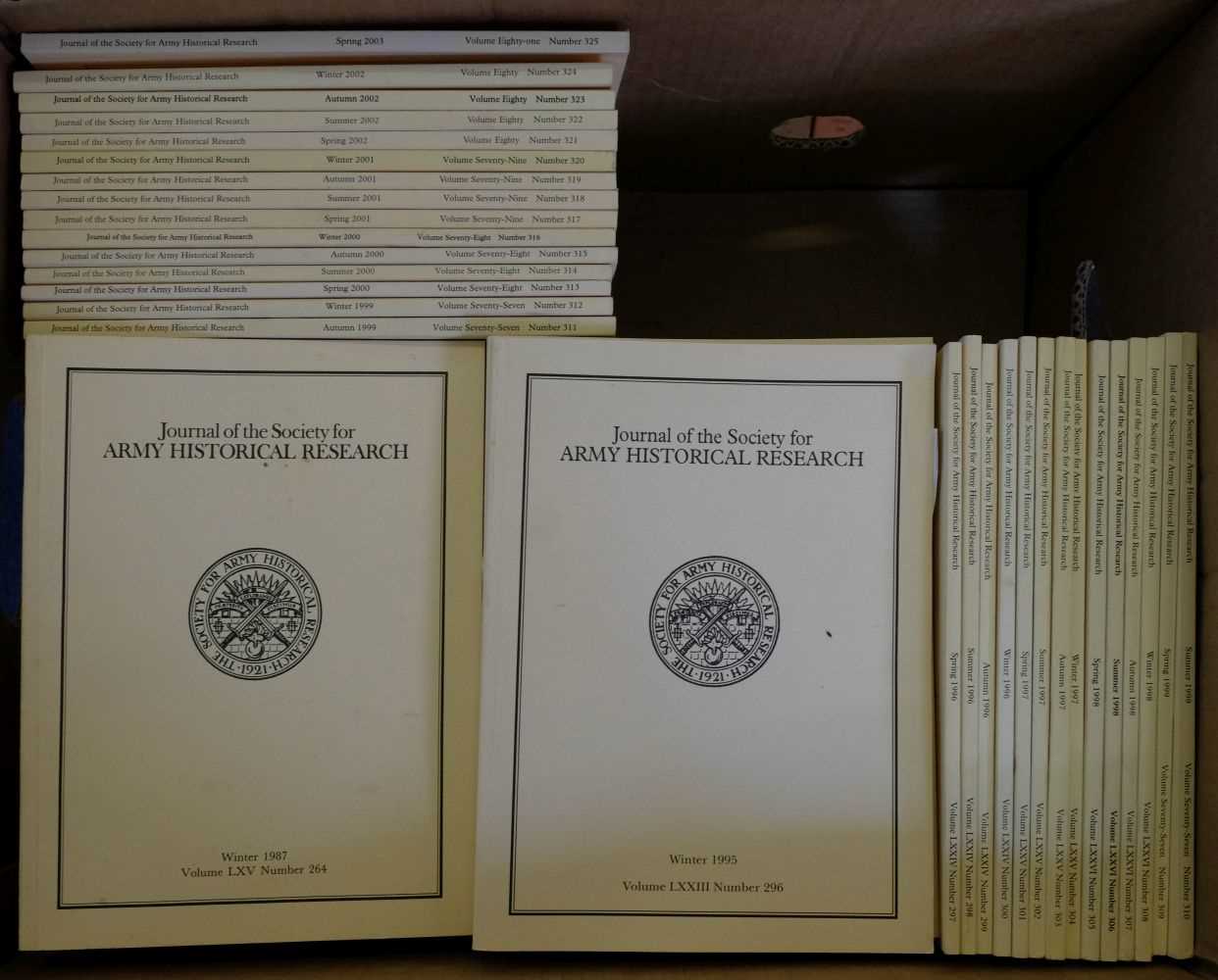 Lot 803 - Journal of the Society for Army Historical