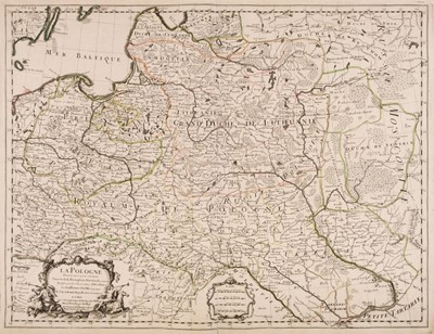 Lot 176 - Poland. De L'Isle (Guillaume), La Pologne Dressee...., Paris, circa 1775