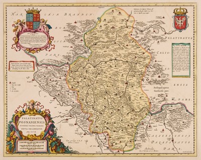 Lot 139 - Eastern Europe. A mixed collection of country, regional and river maps, mostly 17th & 18th century