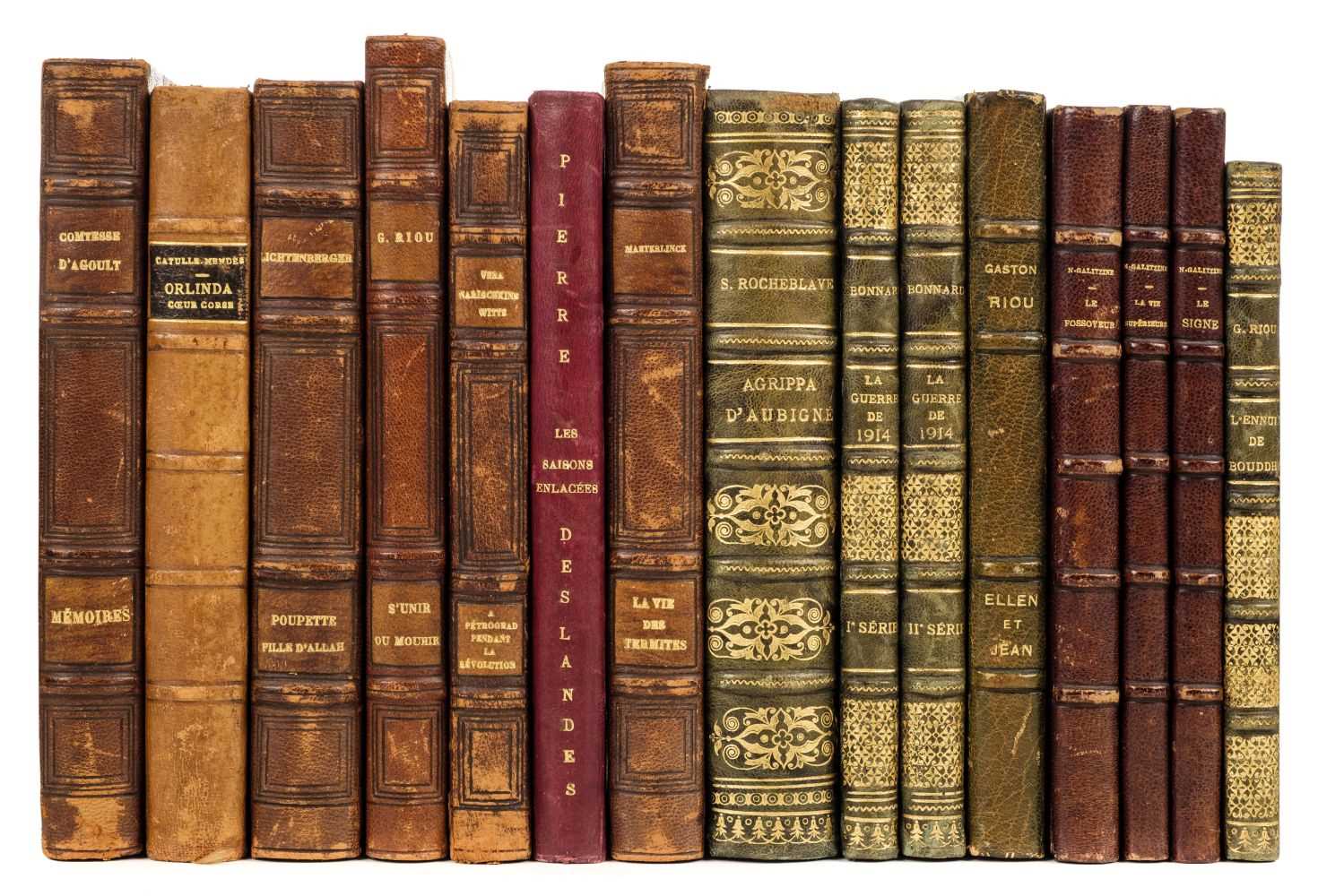 Lot 310 - Colette. La vagabonde, limited edition, 1927, & other French literature ex libris Jean de Bavier