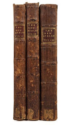 Lot 241 - Manley (Delarivier). Secret Memoirs of Several Persons of Quality, 3 volumes, 1709-10