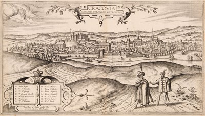 Lot 164 - Krakow. Braun (Georg & Hogenberg Franz), Cracovia Minoris Poloniae Metropolis, circa 1617