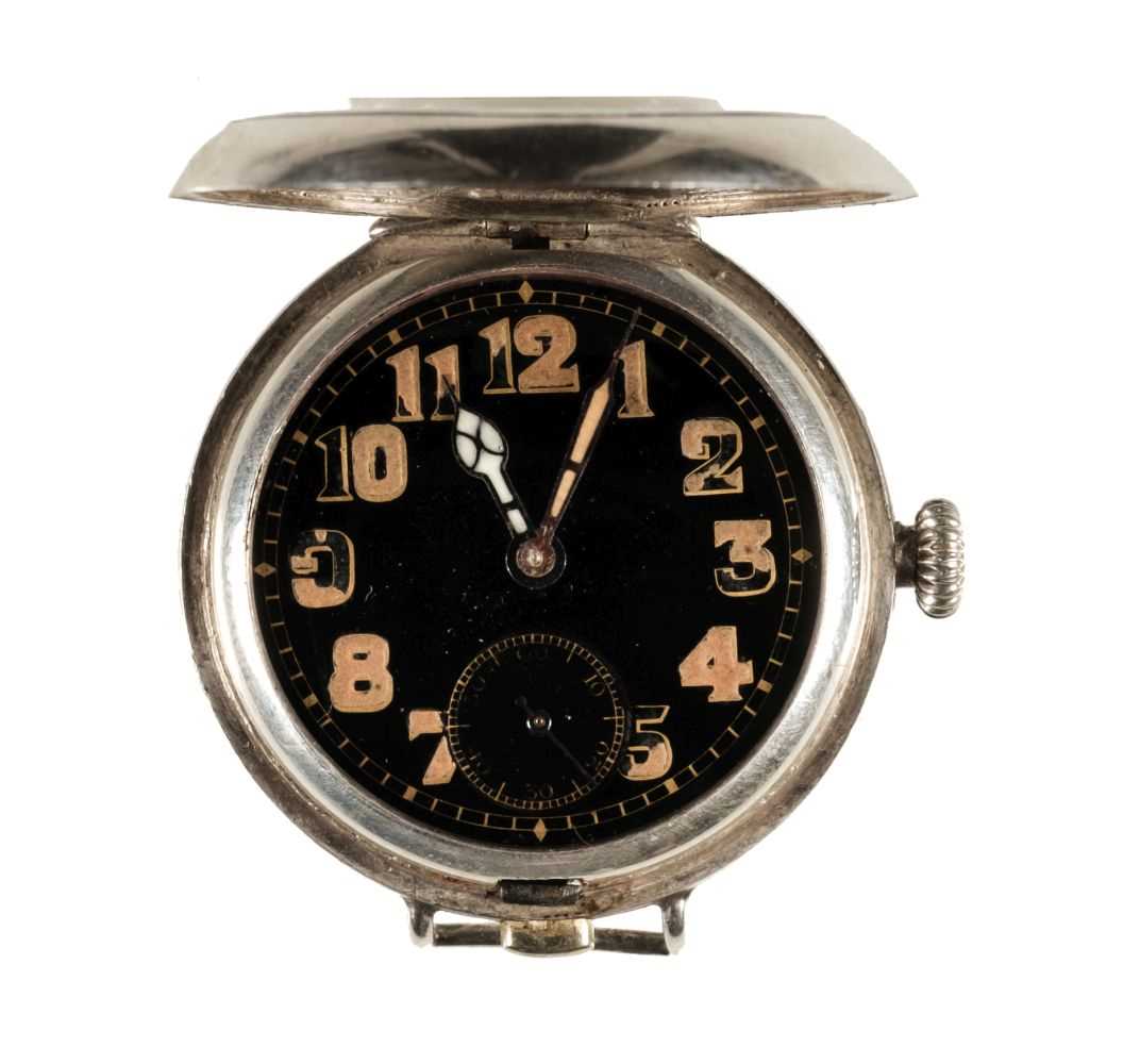 5 - Alcock & Brown. A wristwatch presented to Captain Alcock 17 July 1919