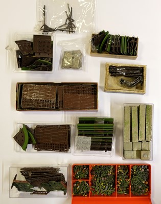 Lot 446 - Model gardens. A large quantity of Britains Miniature Gardening, Britain's Ltd, 1930s