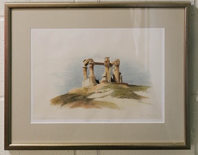 Lot 409 - Roberts (David). Six lithographs of the Holy land, circa 1848