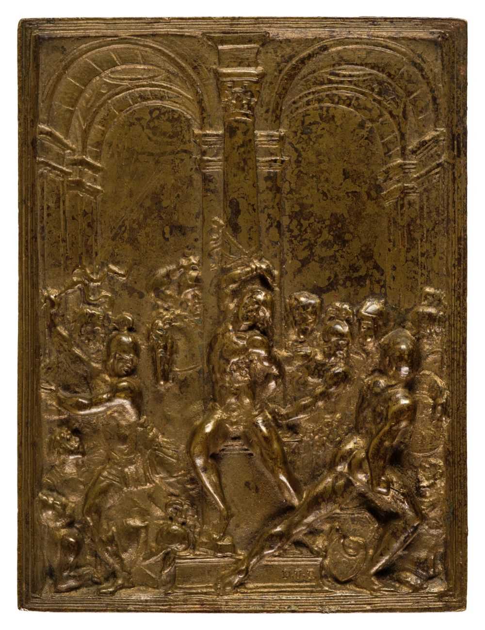Lot 353 - Moderno, (1467-1528, after). The Flagellation of Christ, 2nd quarter 19th century