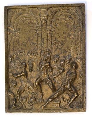 Lot 418 - Moderno, (1467-1528, after). The Flagellation of Christ, 2nd quarter 19th century