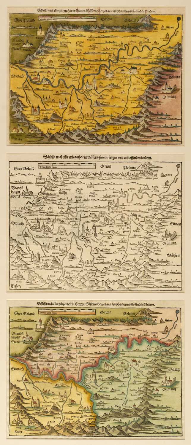 Lot 183 - Silesia. Munster (Sebastian), Schlesia nach  aller gelegenheit in Stetten, Basel, 1560 or later