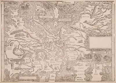 Lot 146 - Europe. Stumpf (Johann), Untitled map of Europe,  circa 1548