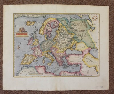 Lot 145 - Europe. Ortelius (Abraham), Europae, [1608]