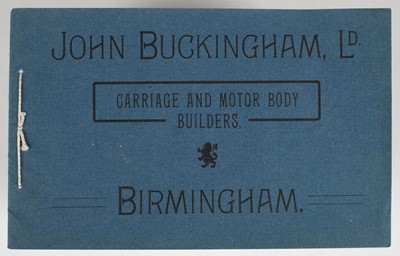 Lot 290 - Trade catalogues. A collection of advertising and trade catalogues & brochures, early 20th century