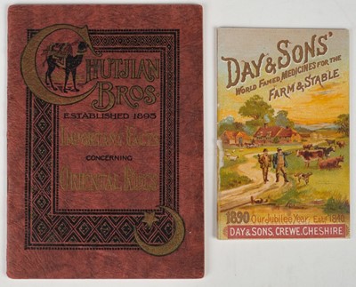 Lot 290 - Trade catalogues. A collection of advertising and trade catalogues & brochures, early 20th century
