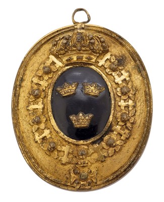 Lot 55 - Sweden. Royal Courier Badge, 1811