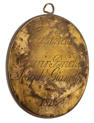 Lot 55 - Sweden. Royal Courier Badge, 1811