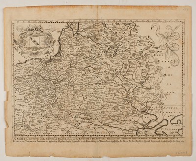 Lot 144 - Poland. Blome (Richard), A Mapp of the Estates of the Crowne of Poland..., 1669