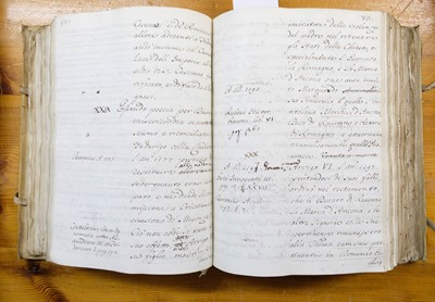 Lot 284 - Italy. Four manuscripts, c.18th century, ex libris Lord North & Sir Thomas Phillips