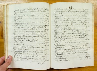 Lot 284 - Italy. Four manuscripts, c.18th century, ex libris Lord North & Sir Thomas Phillips