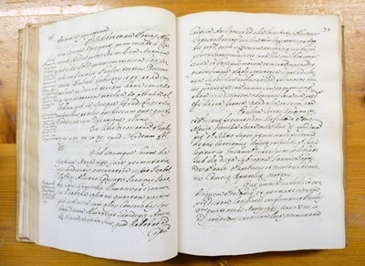 Lot 284 - Italy. Four manuscripts, c.18th century, ex libris Lord North & Sir Thomas Phillips