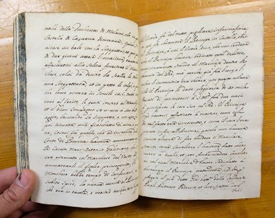 Lot 284 - Italy. Four manuscripts, c.18th century, ex libris Lord North & Sir Thomas Phillips