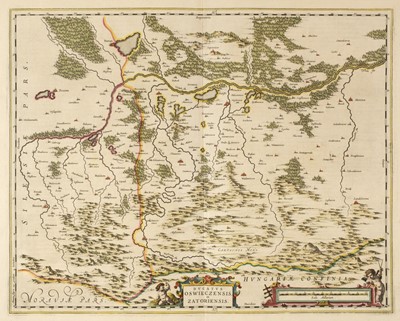 Lot 142 - Poland. Blaeu (J.), Ducatus Oswieczensis et Zatoriensis, Amsterdam circa 1670