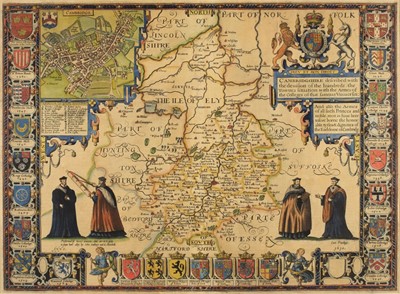 Lot 100 - Cambridgeshire. Speed (John), Cambridgshire described..., 1611