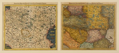 Lot 115 - Eastern Europe. Munster (Sebastian), Landtafel des Ungerlands, Polands..., 1550 or later