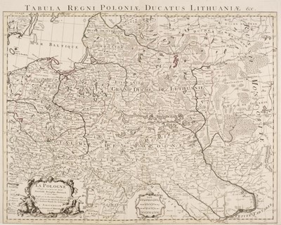 Lot 269 - Poland. De L'Isle (Guillaume), La Pologne Dresee sur ce qu'en ont donne Starvolsk..., circa 1730