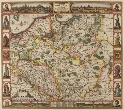Lot 156 - Poland. Visscher (Nicholas), Haec Tabula nova Poloniae et Silesiae..., Amsterdam, 1630