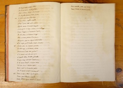 Lot 269 - Barotti (Giovanni Andrea, 1701-1772). 'Notizie intorno a M. Girolamo Vida', 1771-1, & 4 other MSS