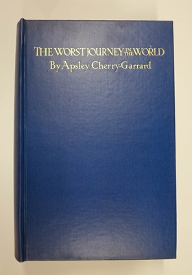 Lot 4 - Cherry-Garrard (Apsley, 1886-1959). The Worst Journey in the World: Antarctic 1910-1913, inscribed