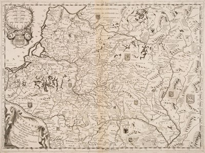 Lot 165 - Lithuania. Coronelli (Vincenzo), Lithuania Dedicata All' Illustrisimo..., circa 1690