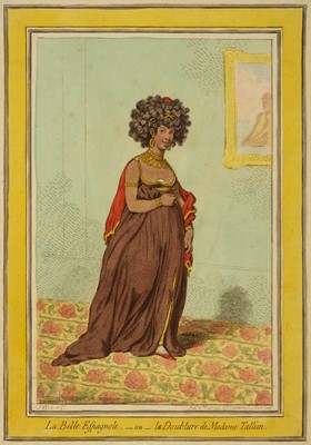Lot 394 - Gillray (James, 1757-1815). La Belle Espagnole