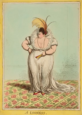 Lot 394 - Gillray (James, 1757-1815). La Belle Espagnole