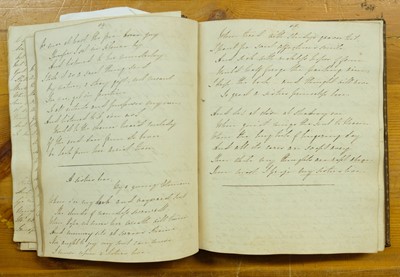 Lot 274 - Commonplace books. Group of 15 commonplace books, 1769-c.1850