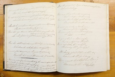 Lot 274 - Commonplace books. Group of 15 commonplace books, 1769-c.1850