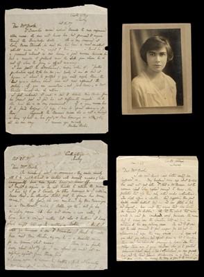 Lot 455 - Potter (Beatrix, 1866-1943). Three autograph letters signed, 1937-43