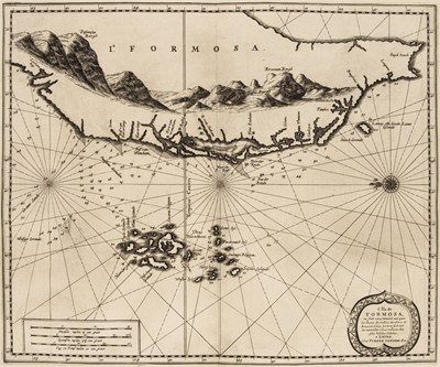 Lot 190 - Taiwan. Van der Aa (Pieter), L'Ile de Formosa..., Leiden, circa 1720