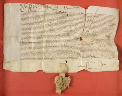 Lot 281 - Elizabeth I – Letters Patent. 1564