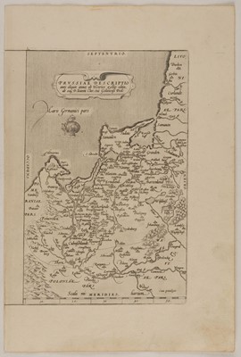 Lot 173 - Prussia. Ortelius (Abraham), Thietmarsiae Holsaticae..., & Prussiae Descriptio..., 1570