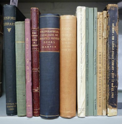 Lot 201 - Book-collecting. Collection of book-auction catalogues, 19th & 20th century