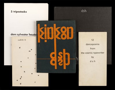 Lot 522 - Houedard (Dom Sylvester). Op and kinkon, poems, June 1965