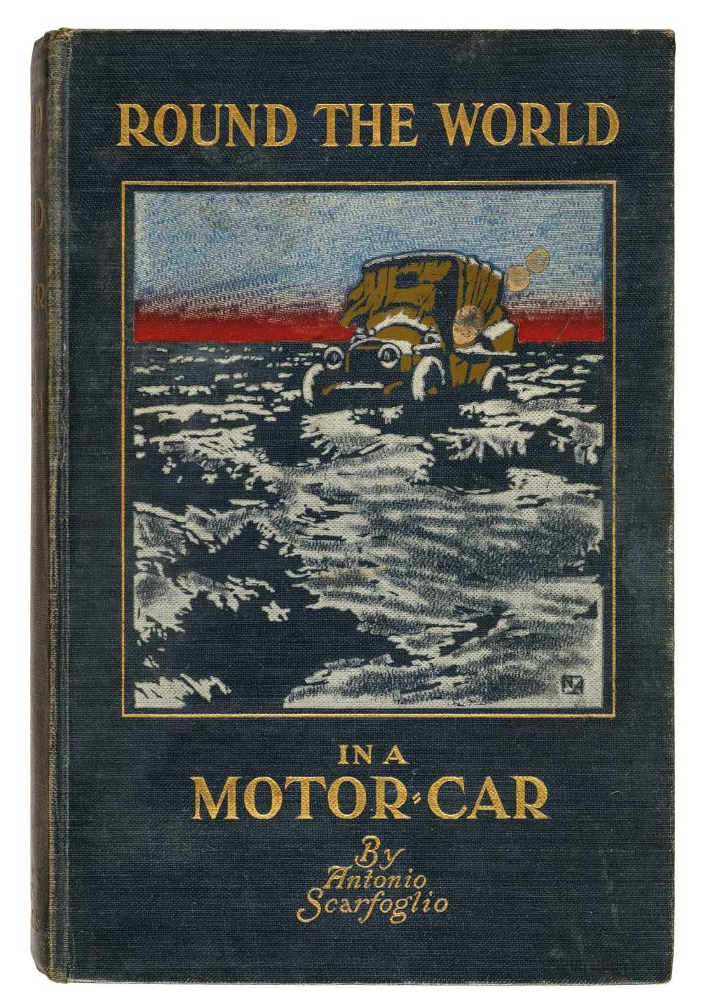 Lot 65 - Scarfoglio (Antonio). Round the World in a Motor-Car, 1st edition, 1909