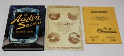 Lot 58 - Morgan Motor Company. The Book of the Morgan, by G.T. Walton, 1932, & others