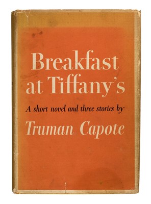 Lot 535 - Capote (Truman). Breakfast at Tiffany's, 1st edition, 1958