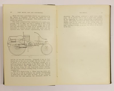 Lot 54 - Knight (John Henry). Notes on Motor Carriages, 1st edition, 1896
