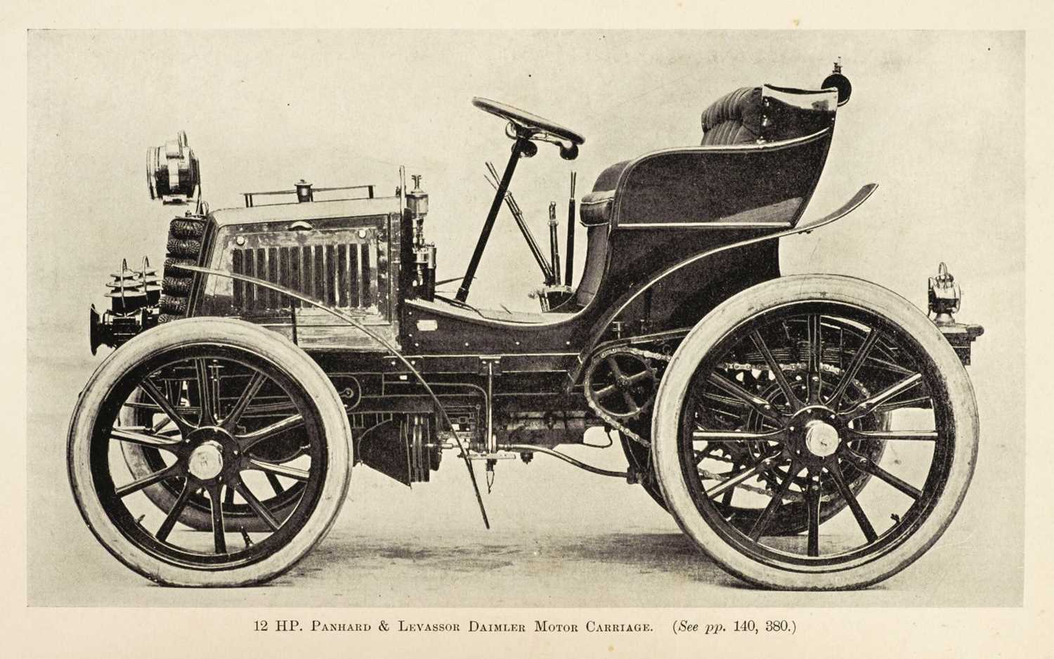 Lot 46 - Beaumont (W. Worby). Motor Vehicles and Motors, 1900, & 1 other