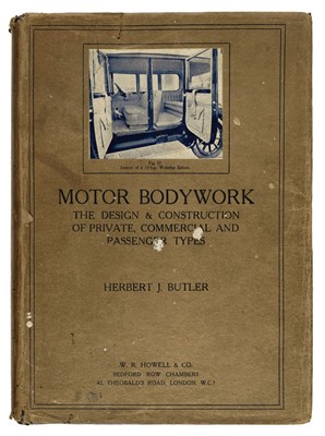 Lot 49 - Butler (Herbert J.). Motor Bodywork, 1924